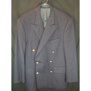Polo University Club Ralph Lauren Men's Wool Double Breasted Vintage Blazer 40R